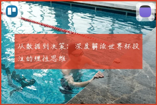 从数据到决策:深度解读世界杯投注的理性思维