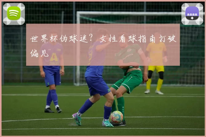 世界杯伪球迷?女性看球指南打破偏见